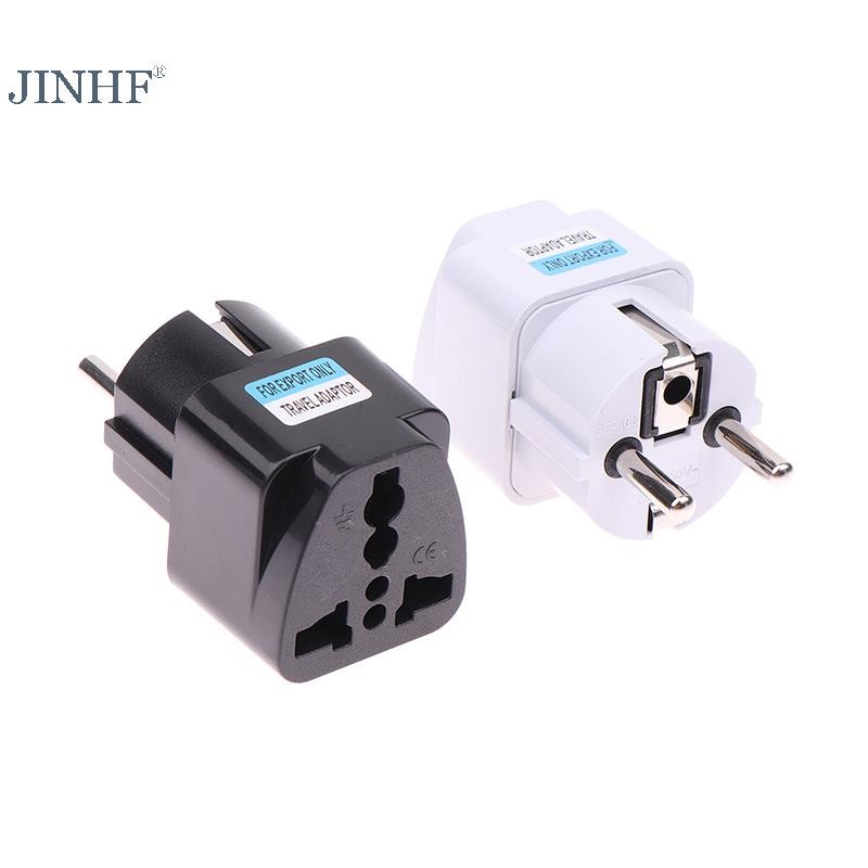 Jinhf Bộ Chuyển Đổi Phích Cắm Du Lịch Đa Năng Universal Kr AU US UK EU, Mỹ, Nhật Bản, Hàn Quốc, Nga, Đức, Israel, Brazil