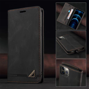Ốp Lật Cho Case for Sony Xperia 10 VI 2024 V IV 1 II 5 III Ốp Điện Thoại Lật Da Sang Trọng Flip Case Retro Matte Da PU Từ Gấp Khe Cắm Thẻ TPU Mềm Ốp Lưng Vỏ Đứng Có Trường Hợp PU Leather Magnetic Fold Card Slots Soft TPU Bumper Shell Stand Covers Cases