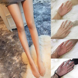 Meisha888 Sáng Bóng Lấp Lánh Mỏng Liền Mạch Quần Quần Nữ Nylon Gợi Cảm Quần Tất