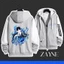 SY3 Tình Yêu Và deepspace Zayne Cosplay Áo Xanh Anime Quạt Thiết Kế Nghệ Thuật Túi Mềm Quà Tặng Áo Khoác YS3