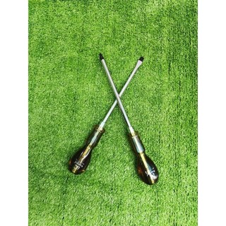 Combo 2 cây tô vít đóng 8×200mm Kapusi hàng đẹp (dẹt và bake)