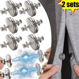 Kẹp rèm từ tính Hợp kim Bạc, 17 / 20 / 25mm Hoàn thiện bóng mịn, Thiết kế không cần gờ cho màn hình cửa sổ & Trang trí nội thất (1 / 2 Bộ)