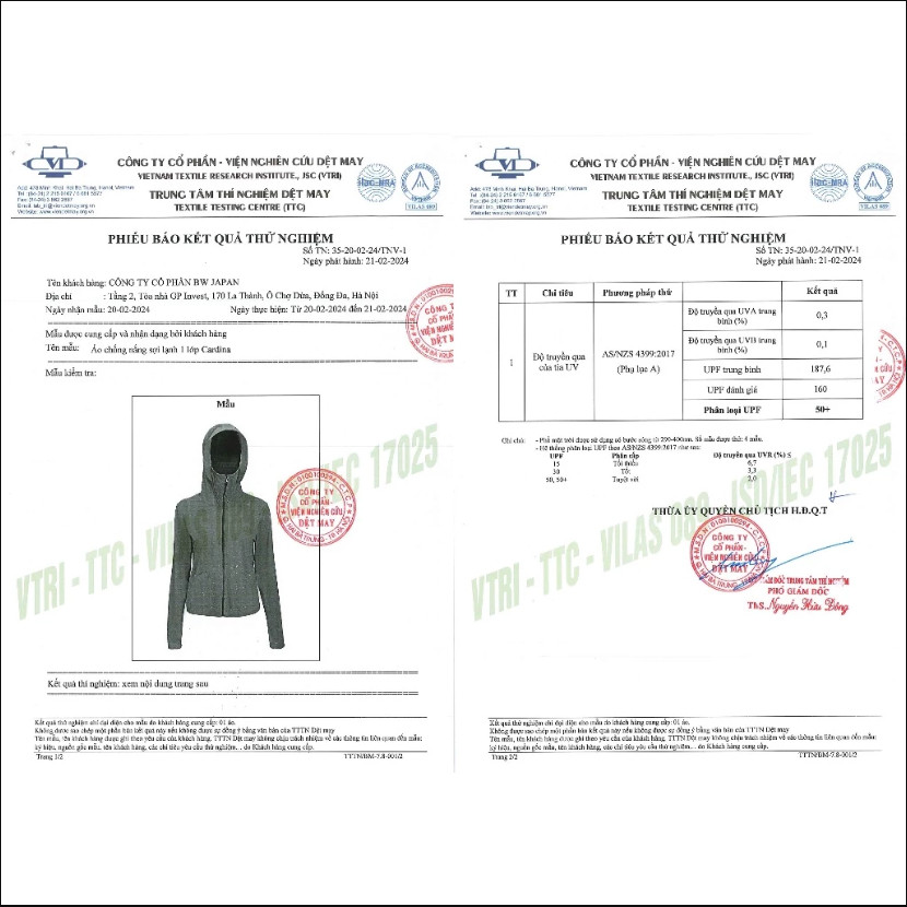 Áo chống nắng nam Cardina 2 lớp chất liệu ice text ngăn UV thoáng mát không nhăn 4NHM02