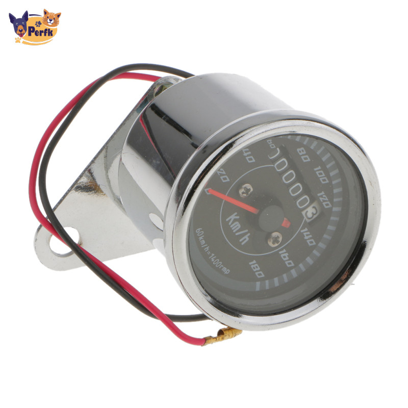 Đồng hồ đo tốc độ kép xe máy phổ thông Chrome cho Honda