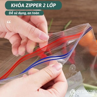 Túi zip đựng thực phẩm đa năng tái sử dụng được an toàn sức khỏe