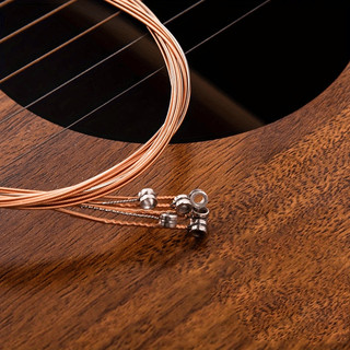 Bộ 3 dây thép thay thế cho guitar acoustic và ukulele, phụ kiện đàn