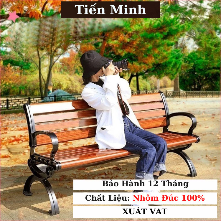 Ghế ban công Nhôm đúc Nhập khẩu Ghế ngồi ban công sang trọng Ghế sân vườn đẹp Ghế ngoài trời - TM03