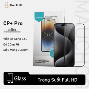 Kính Cường Lực Trong Suốt Nillkin CP+ Pro Siêu Mỏng Cho Điện Thoại iPhone 17 Pro Max 16 15 14 13 12
