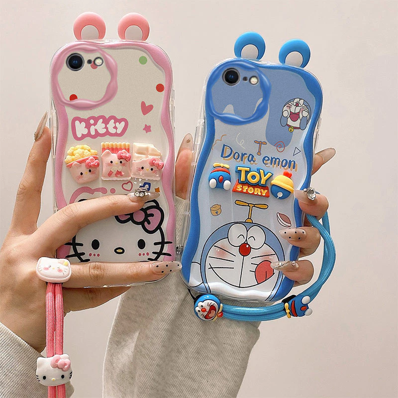 Ốp lưng iPhone 7 Plus iPhone 8 Plus Ốp lưng iPhone 7 Ốp lưng iPhone 8 Ốp lưng iPhone se (2020) Ốp lưng iPhone se (2022) Vỏ điện thoại mềm hình tai 3D dễ thương TY-EDNY