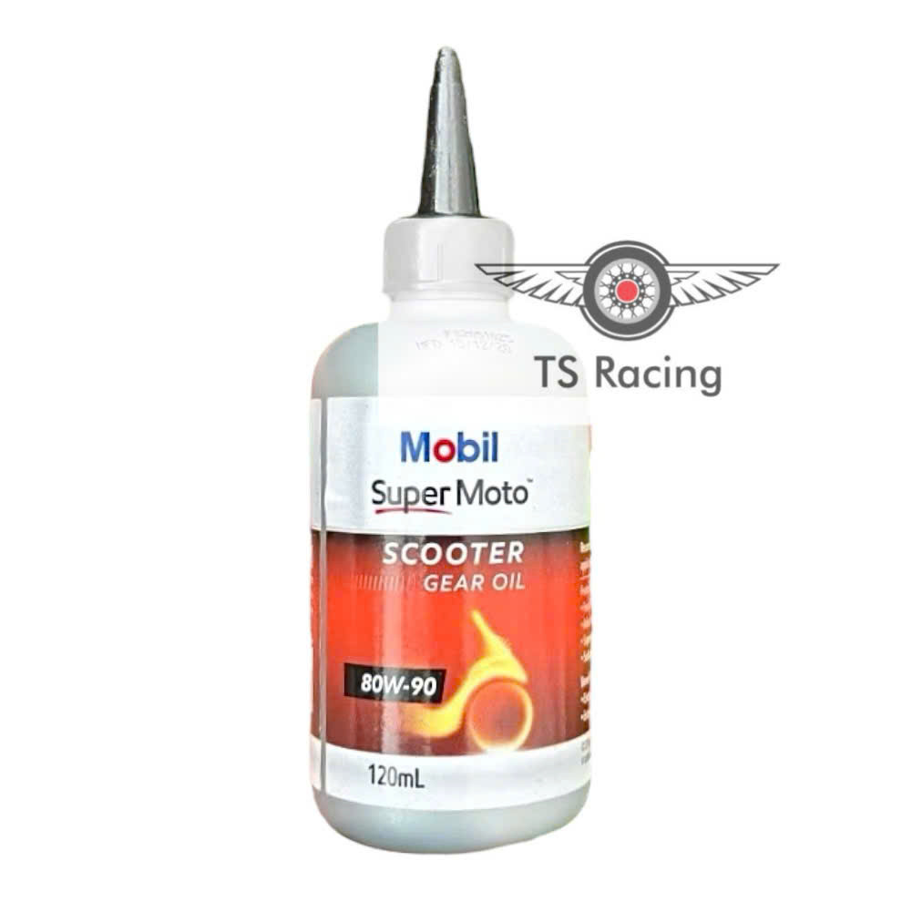 Nhớt lap hộp số mobil super moto 80w90 120ml - xe tay ga