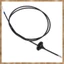 Dây cáp tháo nắp ca-pô có khóa mui xe phía trước cho / W639 2003-2014 A6397500359