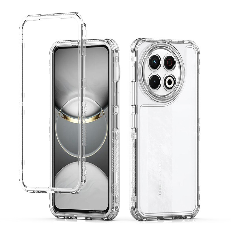 Dành Cho Tecno Spark 30 Pro 30C 10 10C 20C 20 Pro + KL7 KL6 kl5 kl5n KI5q KJ5 KJ6 KJ7 KI5k KI5m BG7n BG7 Sang Trọng Hybrid Acrylic Trong Suốt Ốp Lưng