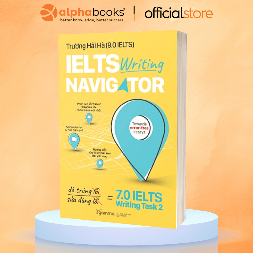 Sách - Lẻ/Combo: IELTS Writing Starters Band 4.0 – 6.0 + IELTS Writing Navigator (Gamma)