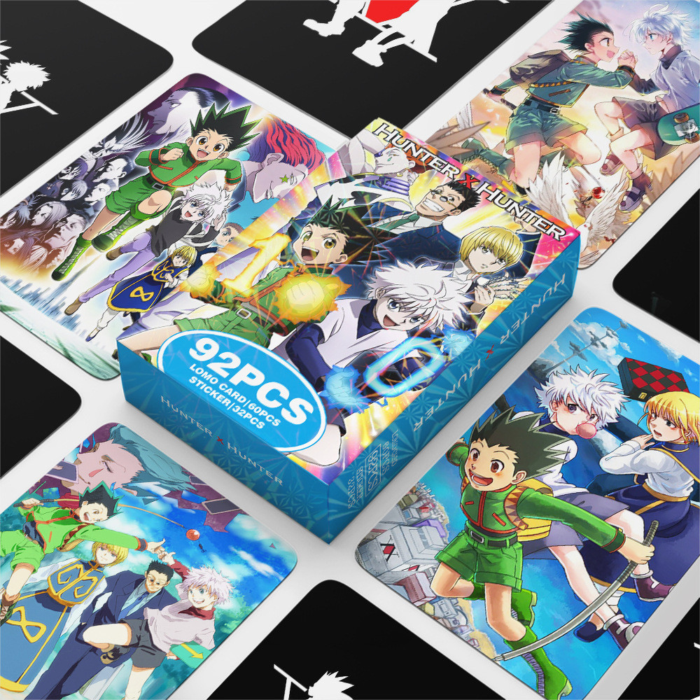 92 Chiếc Jujutsu Kaisen Cưa Xích Người Lomo Cards Tokyo Revengers Hunter × Hunter Nhân Vật Hoạt Hình Dán Photocards THE FIRST SLAM DUNK Hình Ảnh Bưu Thiếp YM