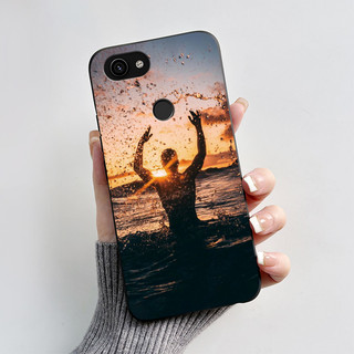 Dành Cho Google Pixel 3A / 3A XL Ốp Lưng Thiết Kế Mới 2024 Hoạt Hình Hình Trái Tim In Silicon Đen TPU Mềm Vỏ Điện Thoại Cho Google Pixel3A 3AXL Vỏ