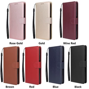 Ốp cho Oppo F7 F11 Find X2 X5 A36 A76 A96 A37 RENO Z reno2 f 2F 5F 3 4G 7 5 Pro 5g Ốp lật Bao Da PU Ví nam châm có khe đựng thẻ ảnh cầm tay dây đeo TPU mềm