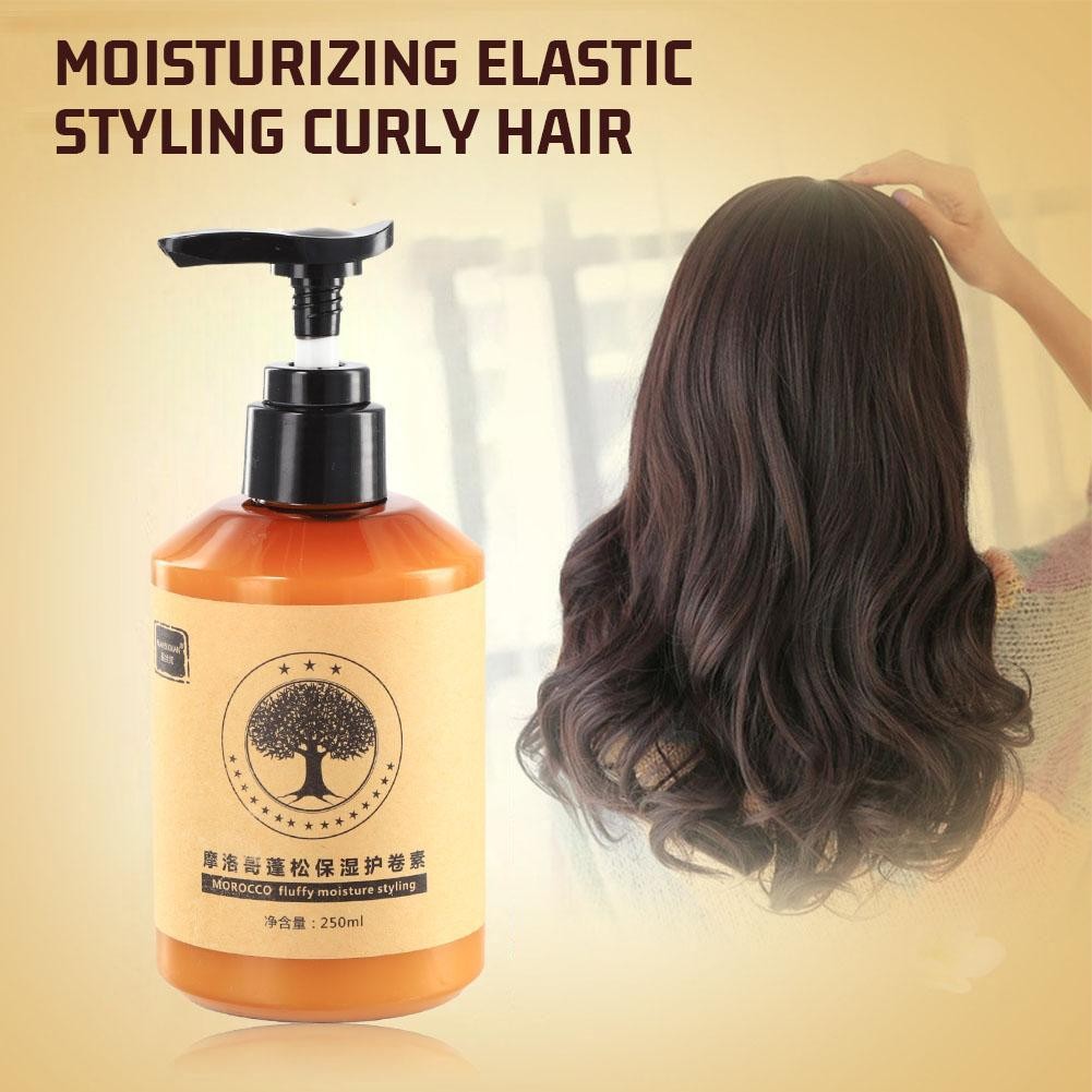 250ml Nữ Volumizing Và Nuôi Dưỡng Uốn Co Giãn Kem Tạo Kiểu Gel Co Giãn K0r7
