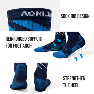 Tất/ Vớ xỏ ngón chạy bộ Unisex AONIJIE E4846 -Mềm Mại Thoáng Khí Dành Cho Chạy Bộ Thể Thao