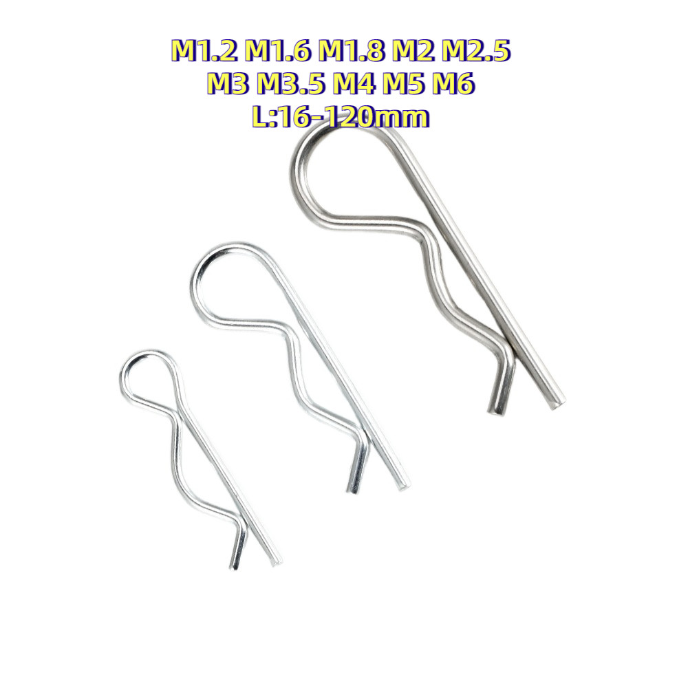 [Fgh-x1] Chốt chẻ chữ R,B inox 304 /M1-M6 Chốt chặn đầu | Shopee Việt Nam