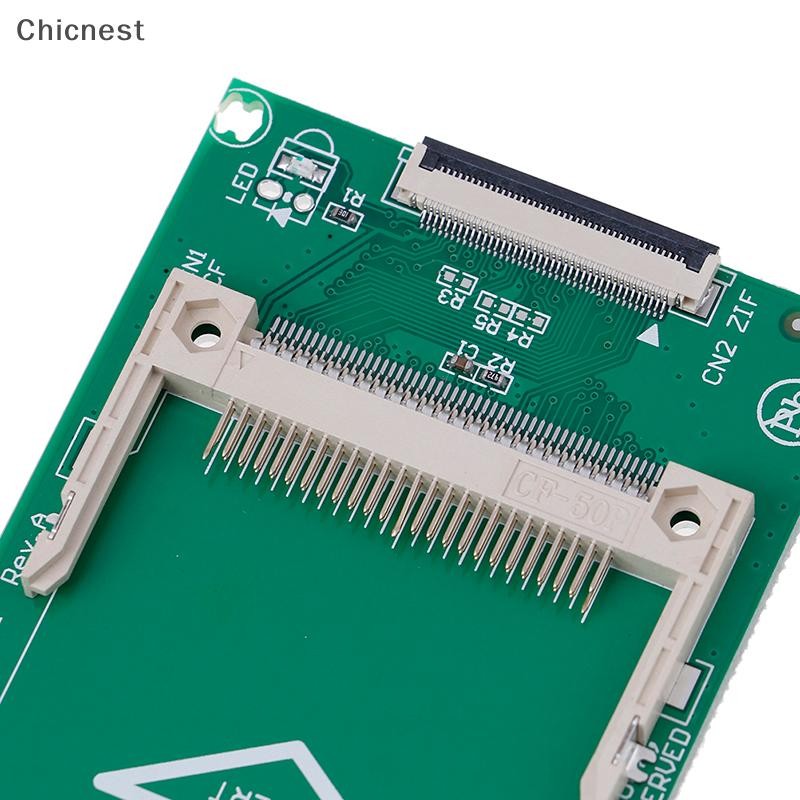 [Chicnest] 1 Thẻ flash nhỏ gọn CF sang Bộ chuyển đổi ZIF / CE 1,8 Inch cho 5G 6G HDD Boutique