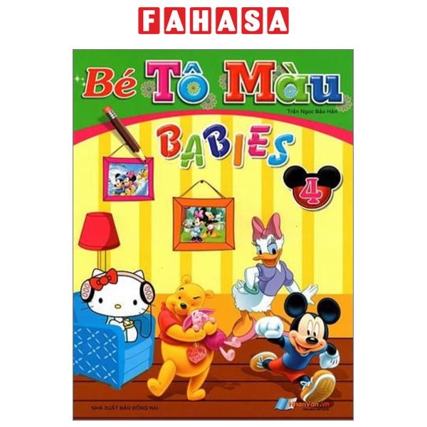 Sách - Bé Tô Màu Babies - Tập 4 | Shopee Việt Nam