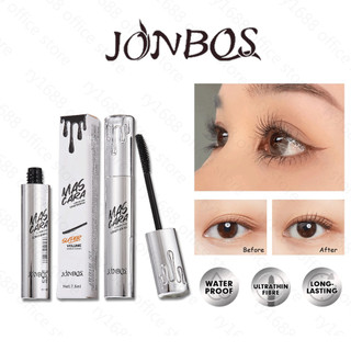 Jonbos Đen Mascara Kem Lâu Dài Chống Thấm Nước Chống lem Tự Nhiên Dày Uốn Mi Phóng To Mắt Mỹ Phẩm Trang Điểm J106