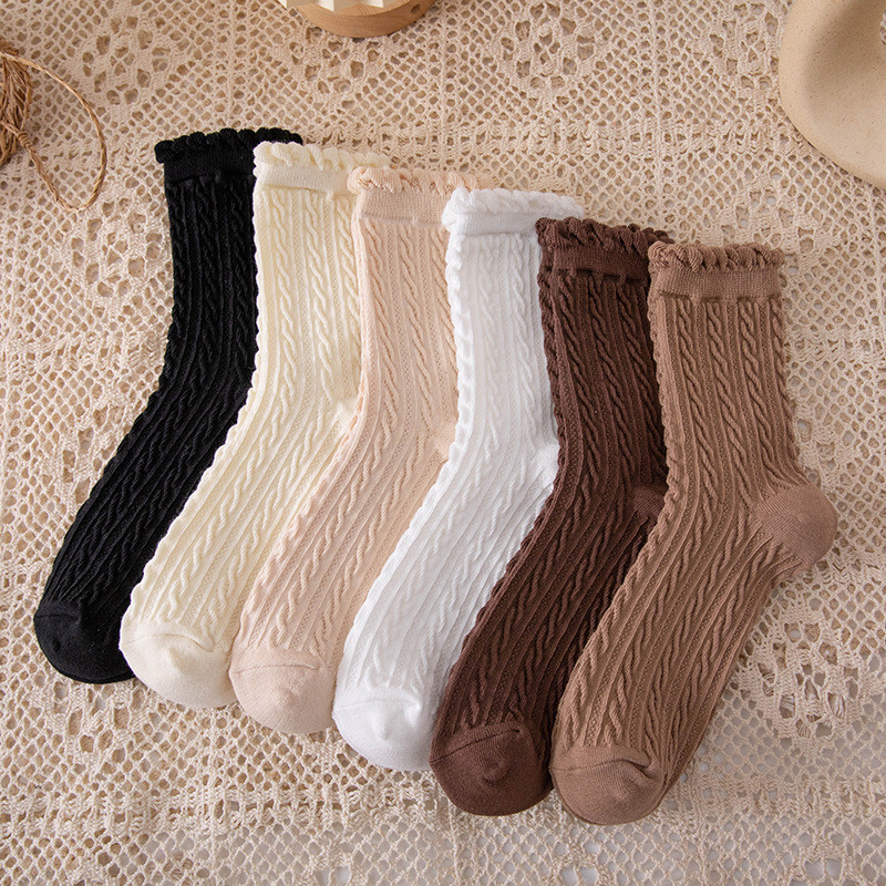 🔥Còn hàng🔥Tất ngắn nữ kiểu dáng đa dạng nhiều màu sắc tất nữ cotton nguyên chất