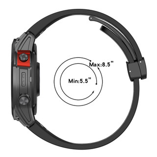 Dây đeo đồng hồ QuickFit 20mm 22mm 26mm Fenix8 cho Garmin Fenix E 8 43 / 47 / 51mm 7X 7 7S 6S 6X 5X / Enduro 3 / Epix Pro Vòng đeo tay dây silicon