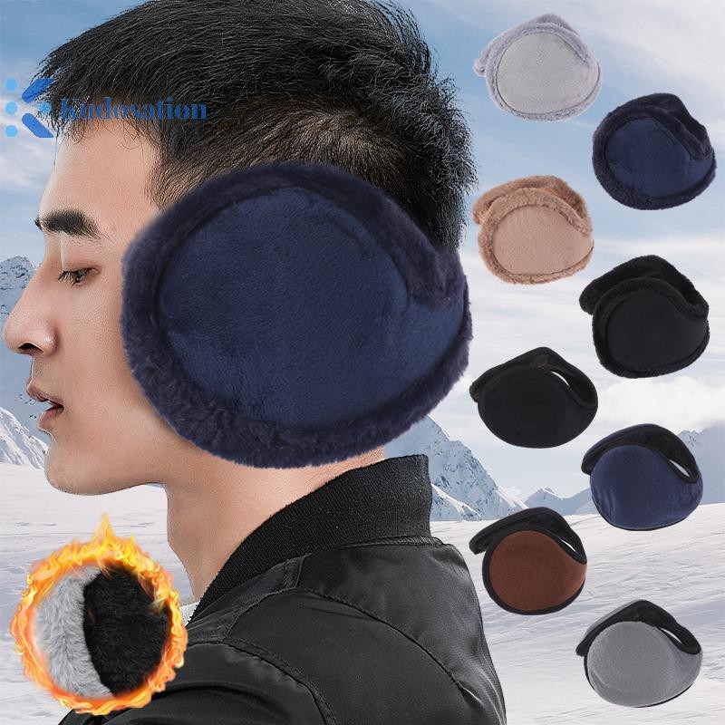Kudosation Nhiệt Mềm Mại Sang Trọng Bịt Tai Người Mùa Đông Làm Dày Tai Ấm Hơn Thể Thao Ngoài Trời Chống Gió Vỏ Tai Chống Lạnh