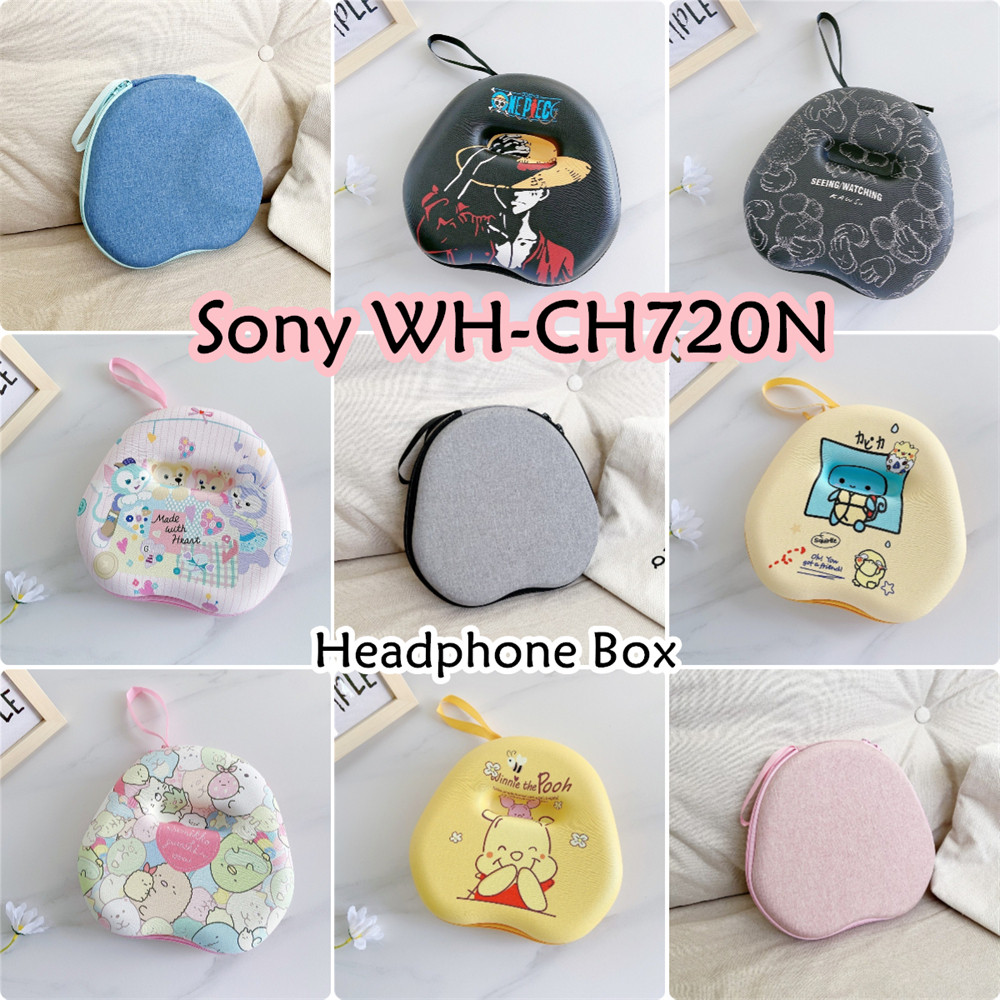 [Ngôi sao tương lai] Dành cho hộp đựng tai nghe Sony WH-CH720N Phim hoạt hình Họa tiết sáng tạo Tai nghe Earpads Túi lưu trữ Vỏ hộp số 2