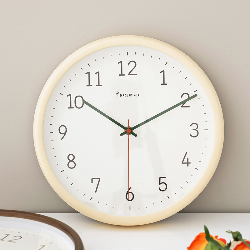 Đồng hồ treo tường kỹ thuật số bằng gỗ tối giản 12 Inch 3D, Đồng hồ treo tường im lặng Con trỏ cổ điển, Trang trí phòng ngủ học tập phòng khách