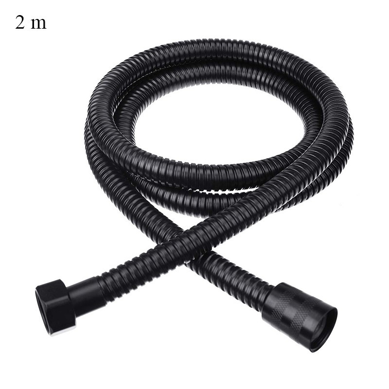 1.5M / 2M Đen / Bạc / Vàng Thép Không Gỉ 304 Phòng Tắm Vòi Tắm Cầm Tay Vòi Hoa Sen Nước Phụ Kiện Thay Thế Vòi Tắm Đầu Vòi