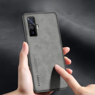 Ốp lưng Vivo iQOO 5 Pro 5G V2025A Da PU chống sốc Vỏ cứng Vỏ điện thoại mờ Ốp lưng silicon cho Vivo iQOO 5 Pro V2025A
