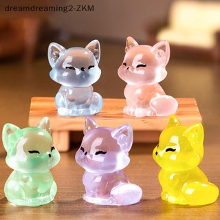 [dreamdreaming] 5 Cái Sáng Tạo Dễ Thương Dạ Quang Cáo Động Vật Trang Trí Phòng Hoạt Hình Phụ Kiện Trang Trí Bằng Nhựa Để Bàn Quà Tặng Trang Trí [zkm]