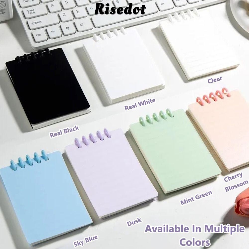 Sổ tay bỏ túi RISEDOT, Sổ tay Mini A7 lá rời, Trang bên trong đường ...
