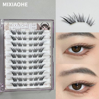 MIXIAOHE Lông Mi Giả Không Cần Keo, Dòng Cáo Su Daji