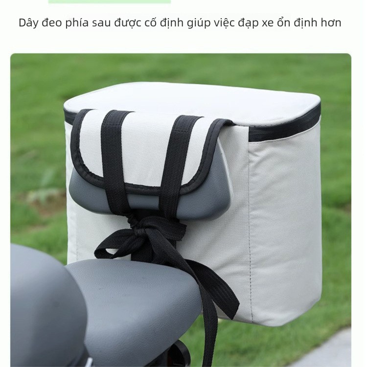 Túi treo tựa lưng xe máy chạy điện, dung tích lớn, đựng pin ô tô/Hộp đựng xe máy, Yadi, đựng dụng cụ tiện dụng