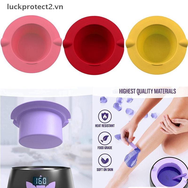 # luckpro # Wax Warmer Bát Silicon Chịu Nhiệt Tẩy Lông Sáp Thay Thế Bát Tẩy Lông Bát Tẩy Lông Có Thể Tái Sử Dụng Sáp Nồi Bát.