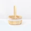 Giỏ dệt tay MARGREDY, Giỏ đựng búp bê Mini thu nhỏ DIY, Giỏ đựng hoa cầm tay bằng giấy thủ công thời trang chất lượng cao dành cho búp bê BJD / cho búp bê Ob11