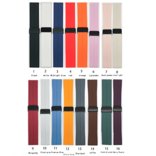 Dây đeo khóa từ tính 18mm Dây đeo silicon cho Garmin Venu 3s 4s 41mm / Venu 2s 40mm / 255S 265S / vivomove 3s / move3S / Vivoactive 4s / Phụ kiện Active S