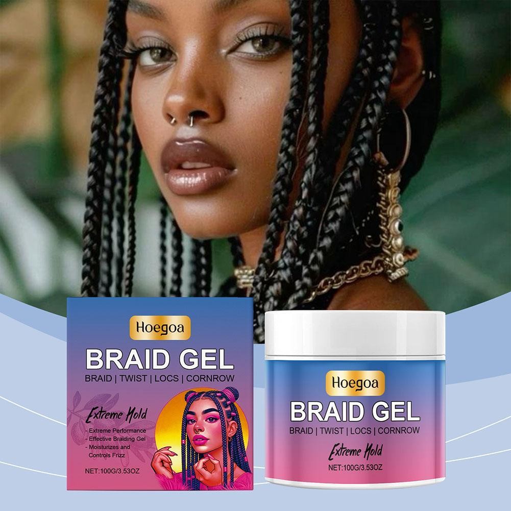 Gel Tạo Kiểu Tóc Nourishes Dưỡng Ẩm Và Duy Trì Luster Chăm Sóc Tóc Bím Tạo Kiểu Tóc B3h6