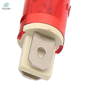 Đèn báo 220V Đèn tín hiệu MDX-14A Gắn bảng nhỏ cho tủ đông Thiết bị gia dụng nhỏ Tủ lạnh Điện
