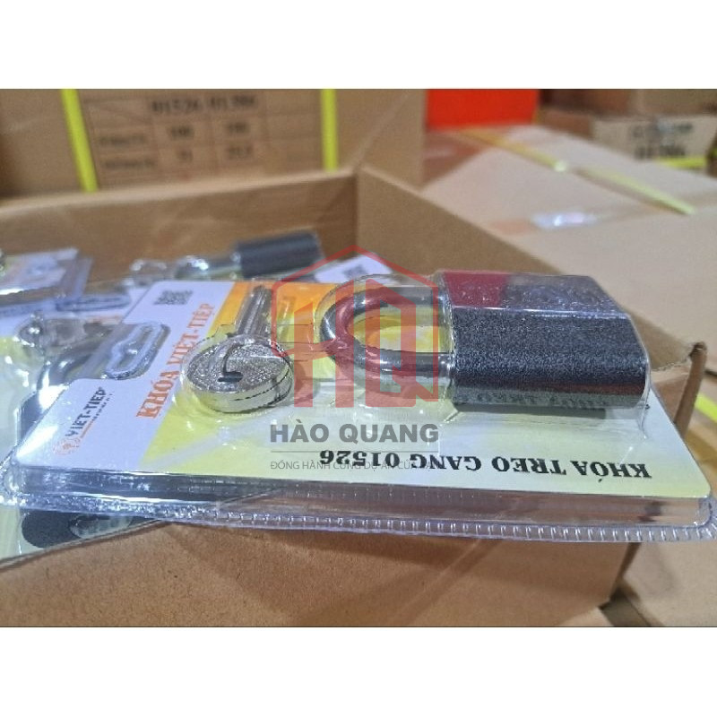 Khóa Việt Tiệp 01526  – Dài 5cm, Chất Liệu Gang Bền Bỉ, Khóa Treo Chống Gỉ