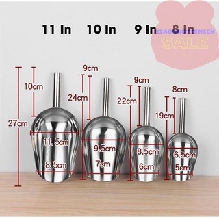 Vá Xúc Đá Inox, Muỗng Xúc Đá Inox, nhỏ gọn tiện lợi dễ sử dụng, không gỉ, lâu bền