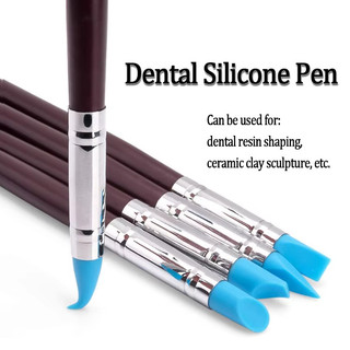 5 Chiếc Nha Khoa Nhựa Định Hình Bút Silicon Đất Sét Điêu Khắc Dụng Cụ Bàn Chải Mô Hình Chấm Móng Tay Nghệ Thuật Gốm Đất Sét Dụng Cụ DIY Khắc Điêu Khắc Dụng Cụ Điêu Khắc