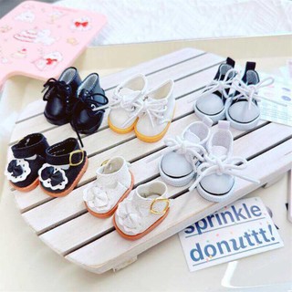 LOOKSHOW Sở Thích Làm Bằng Tay Cho Labububuxu 10 / 15cm Cotton Búp Bê Giày Nhiều Kiểu DIY Labubububu Da Thay Thế Búp Bê Phụ Kiện L1T5