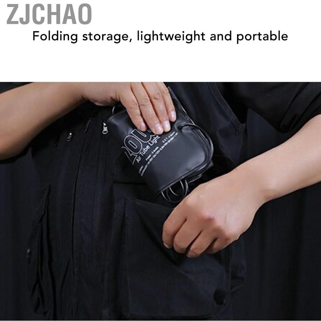 Zjchao Ống đèn LED bơm hơi BI Màu 2700K-6500K TPU để chụp ảnh