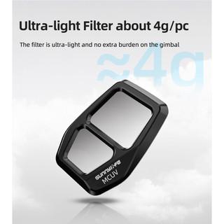 Dành cho Bộ lọc DJI Air 3S Kim loại có thể điều chỉnh CPL ND64 Bộ phân cực Bộ điều chỉnh độ sáng ND16 / PL Phụ kiện máy ảnh