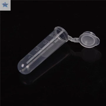 Gjcute 30 Cái 5ml Máy Ly Tâm Nhựa Phòng Thí Nghiệm Ống Lọ Mẫu Hộp Đựng Chai Có Nắp5Ml Máy Ly Tâm Nhựa VN