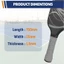YOLOGO 1 Gói Băng Kẹp Mái Chèo Pickleball, Chống Trơn Trượt Đa Năng Pickleball Overgrip, Hút Mồ Hôi Hấp Thụ Sốc Đục Lỗ Vợt Tennis Grip Tape